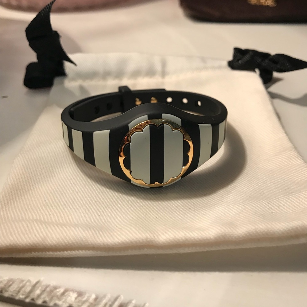 Kate Spade Black and White Activity Tracker